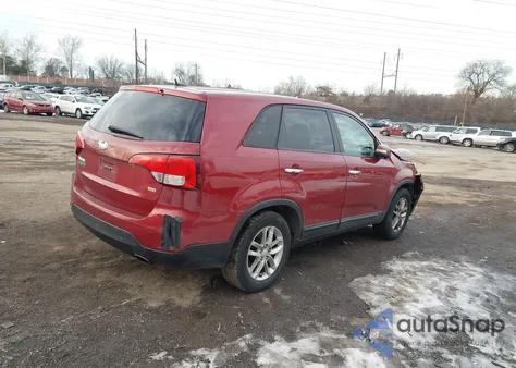 2014 Kia Sorento Lx from USA, damaged, VIN 5XYKT3A61EG427368